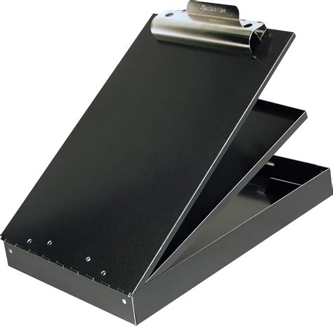 metal clipboard box small|heavy duty metal clipboard.